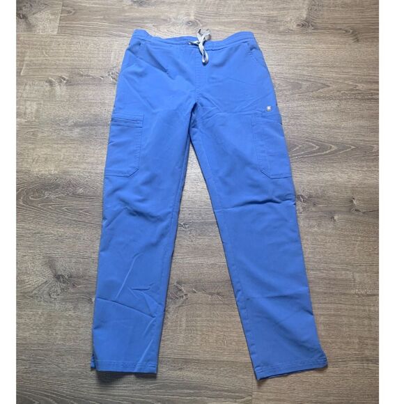 Figs Pants - FIGS YOLA MEDICAL SCRUB STRAIGHT LEG PANTS WOMEN SMALL in BLUE PO 1683  TW2000P